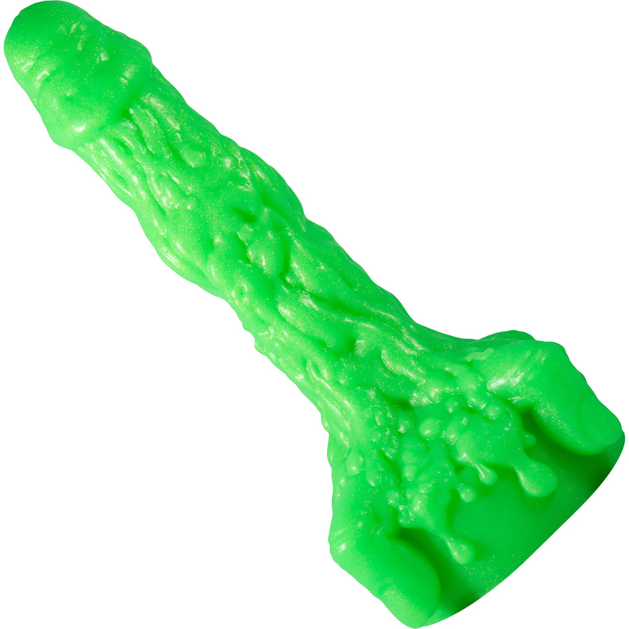 The Toxxxic Avenger Glow-In-The-Dark 8.5" Silicone Fantasy Dildo By Uberrime - Image 8