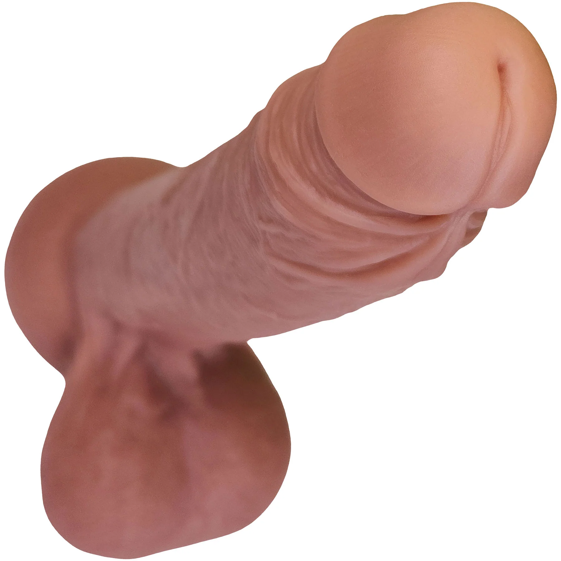 The Carpenter 8 Inch Silicone Realistic Dual Density Dildo With Balls & Suction Cup Base By Fukena - Image 7