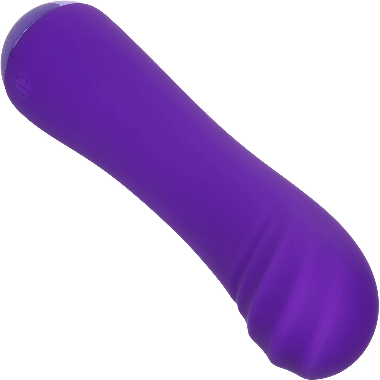 Thicc™ Chubby Buddy Rechargeable Waterproof Silicone G-Spot Vibrator By CalExotics - Purple - Image 6