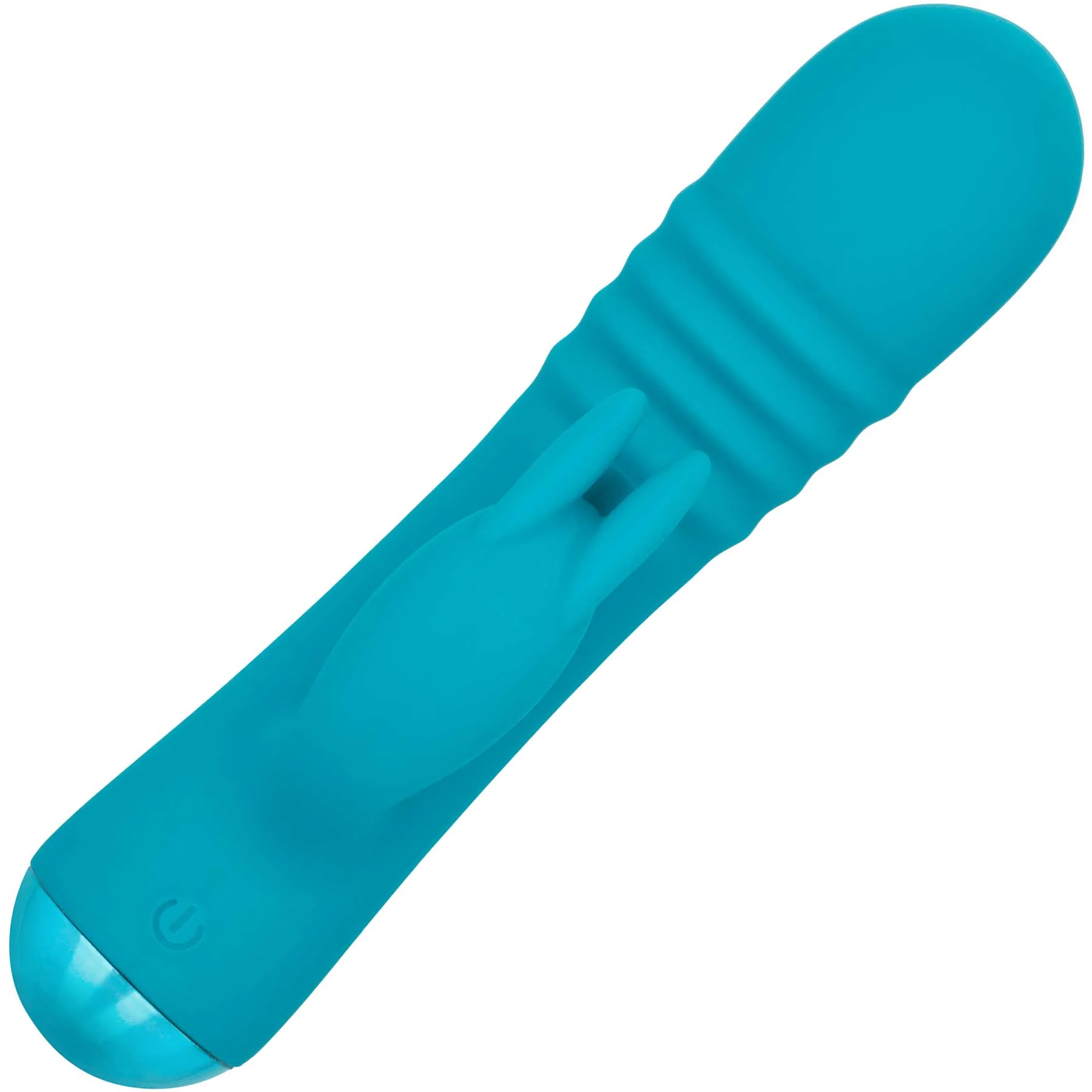 Thicc™ Chubby Rechargeable Silicone Vibrating Dual Stimulation Thrusting Tickler - Image 5