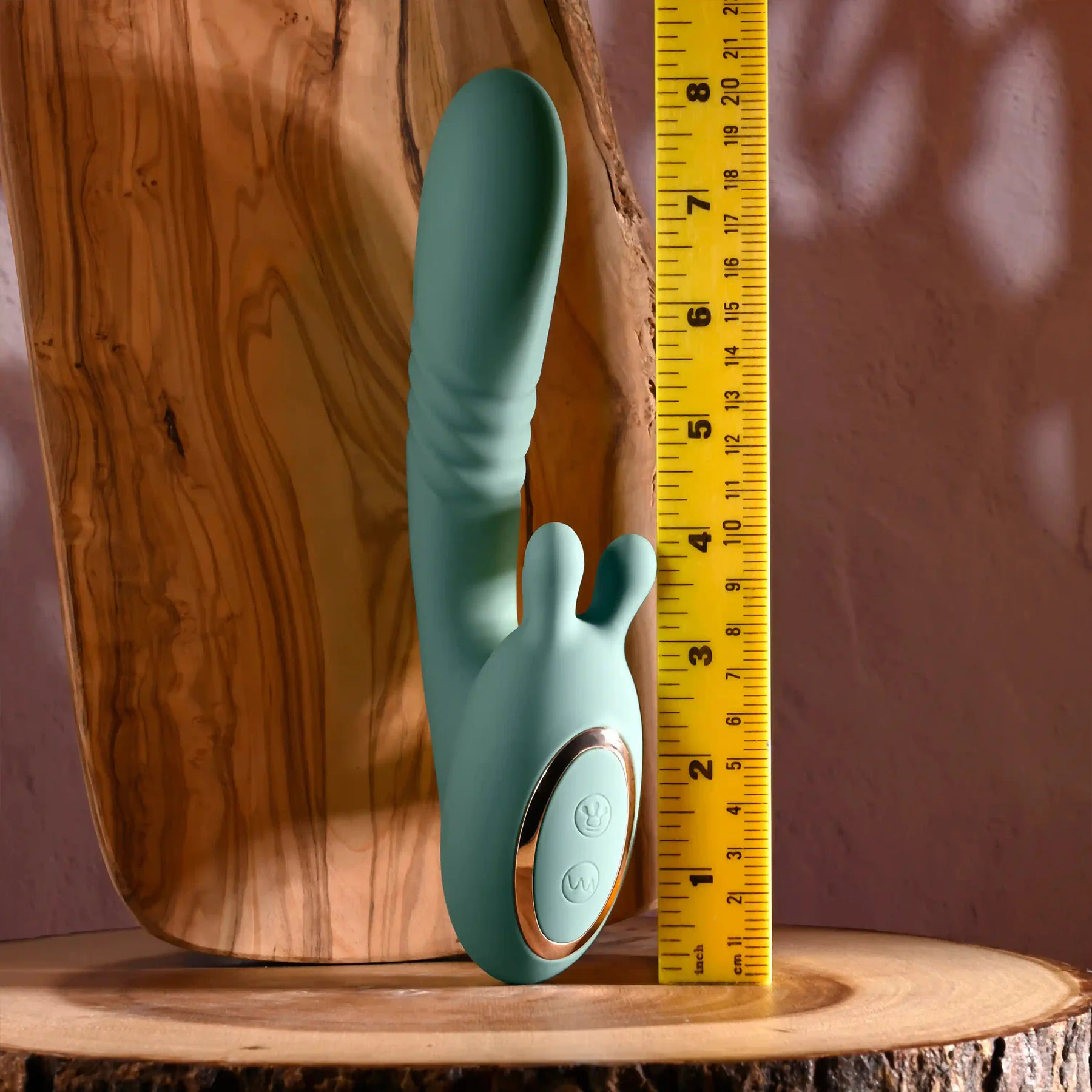 Thrust Into Ecstasy Rechargeable Silicone Rabbit Vibrator By Evolved Novelties - Image 17