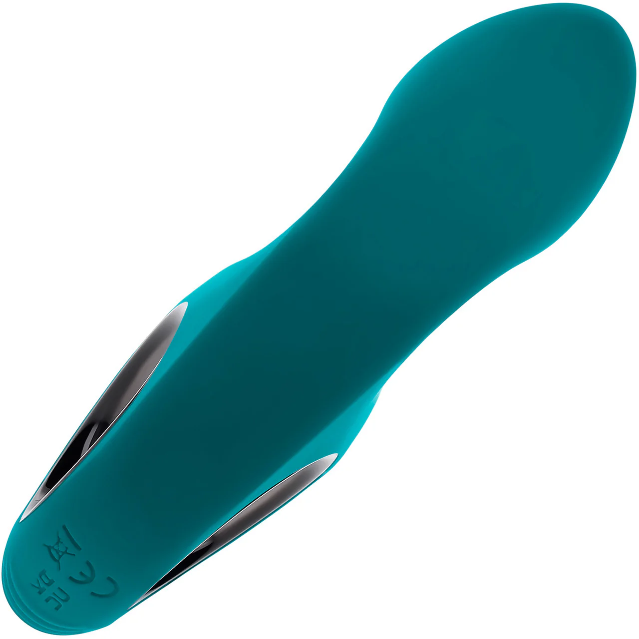 Thumbs Up Rechargeable Waterproof Silicone Dual Stimulation Vibrator By Evolved Novelties - Green - Image 5
