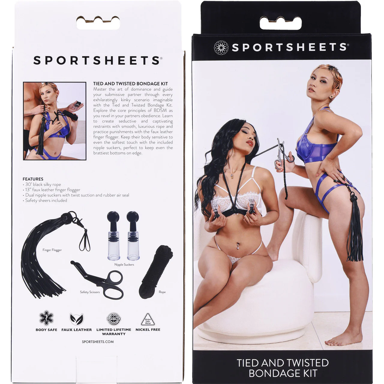 Tied And Twisted Bondage Kit By Sportsheets - Image 12