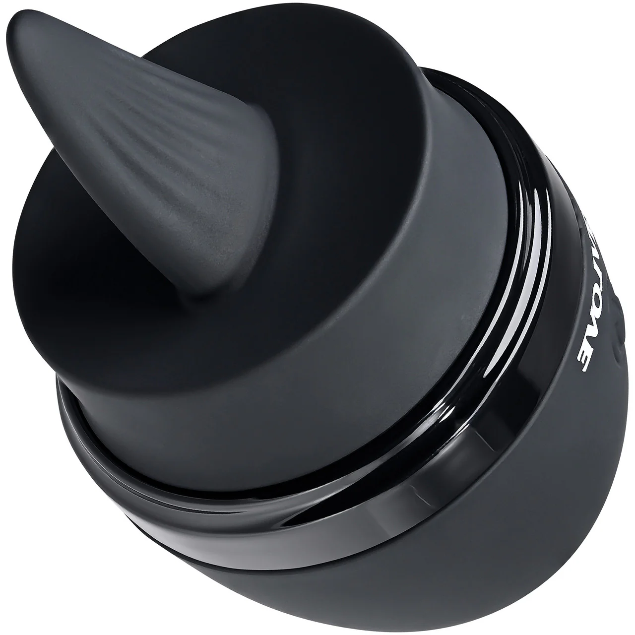 Tongue Tied Waterproof Silicone Flickering Tongue Clitoral Vibrator By Evolved Novelties - Black - Image 4