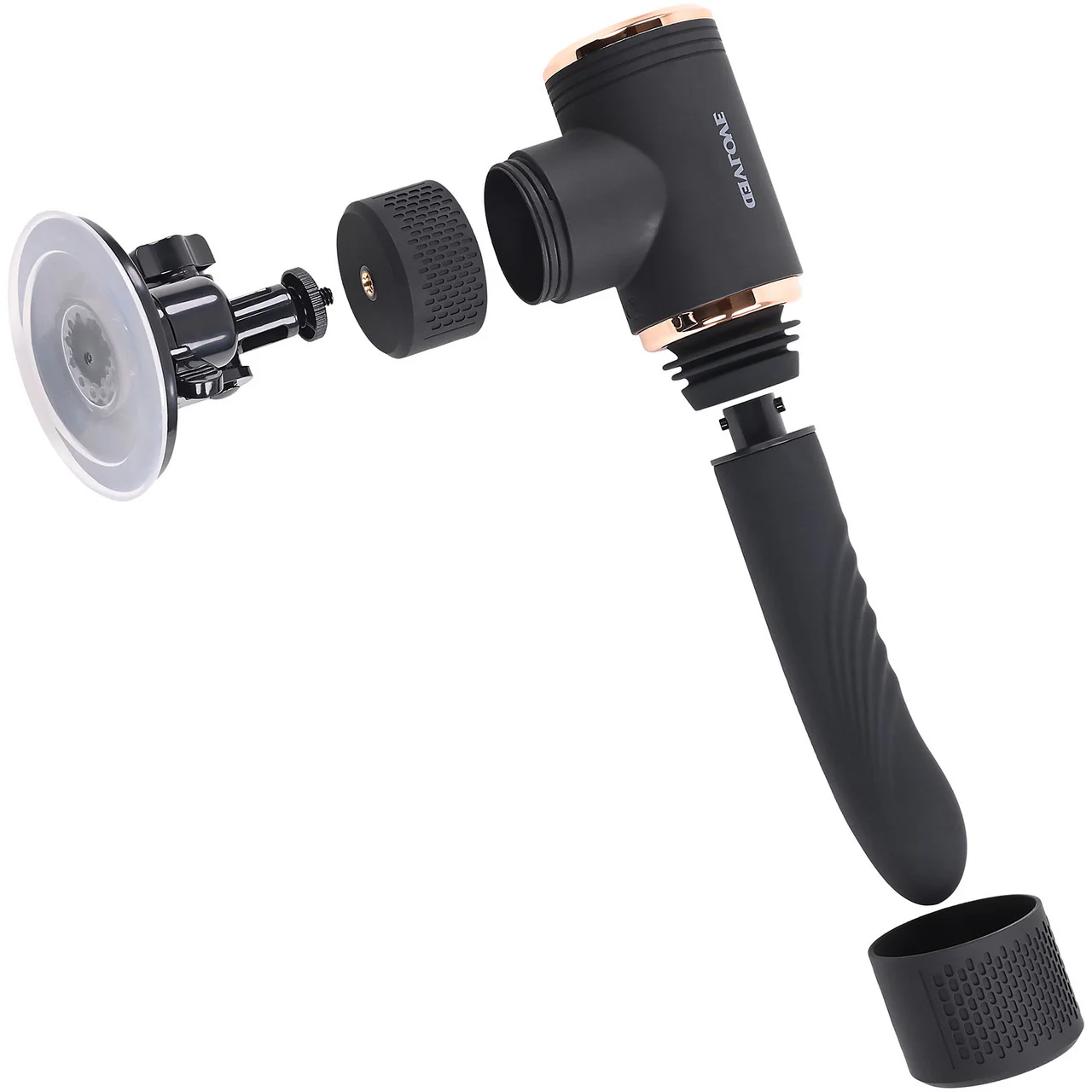Too Hot To Handle Silicone Thrusting Vibrating Dildo With Suction Cup Stand By Evolved Novelties - Image 6