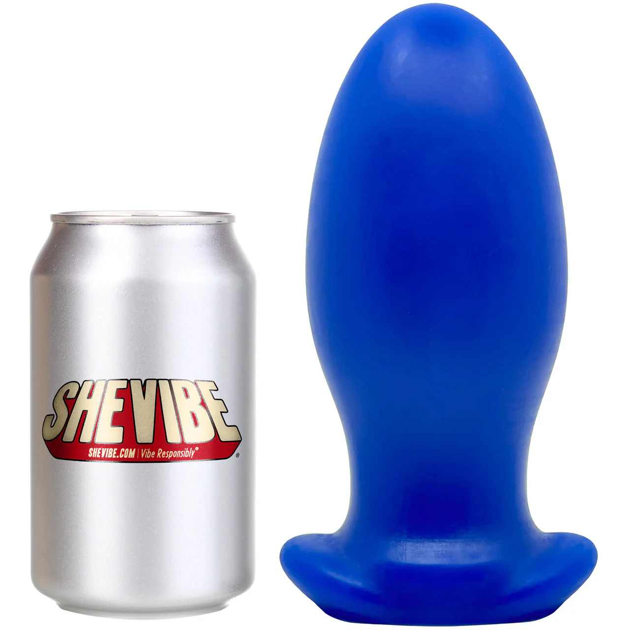 Topped Toys GAPE KEEPER 100 Silicone Butt Plug - Blue Steel - Image 8
