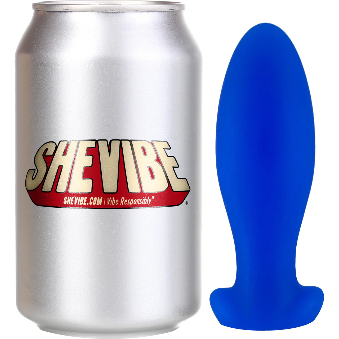 Topped Toys GAPE KEEPER 45 Silicone Butt Plug - Blue Steel - Image 8