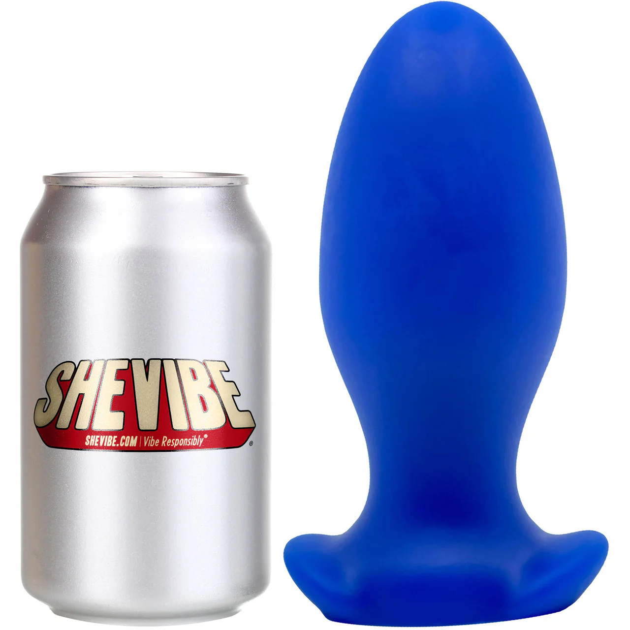 Topped Toys GAPE KEEPER 85 Silicone Butt Plug - Blue Steel - Image 8