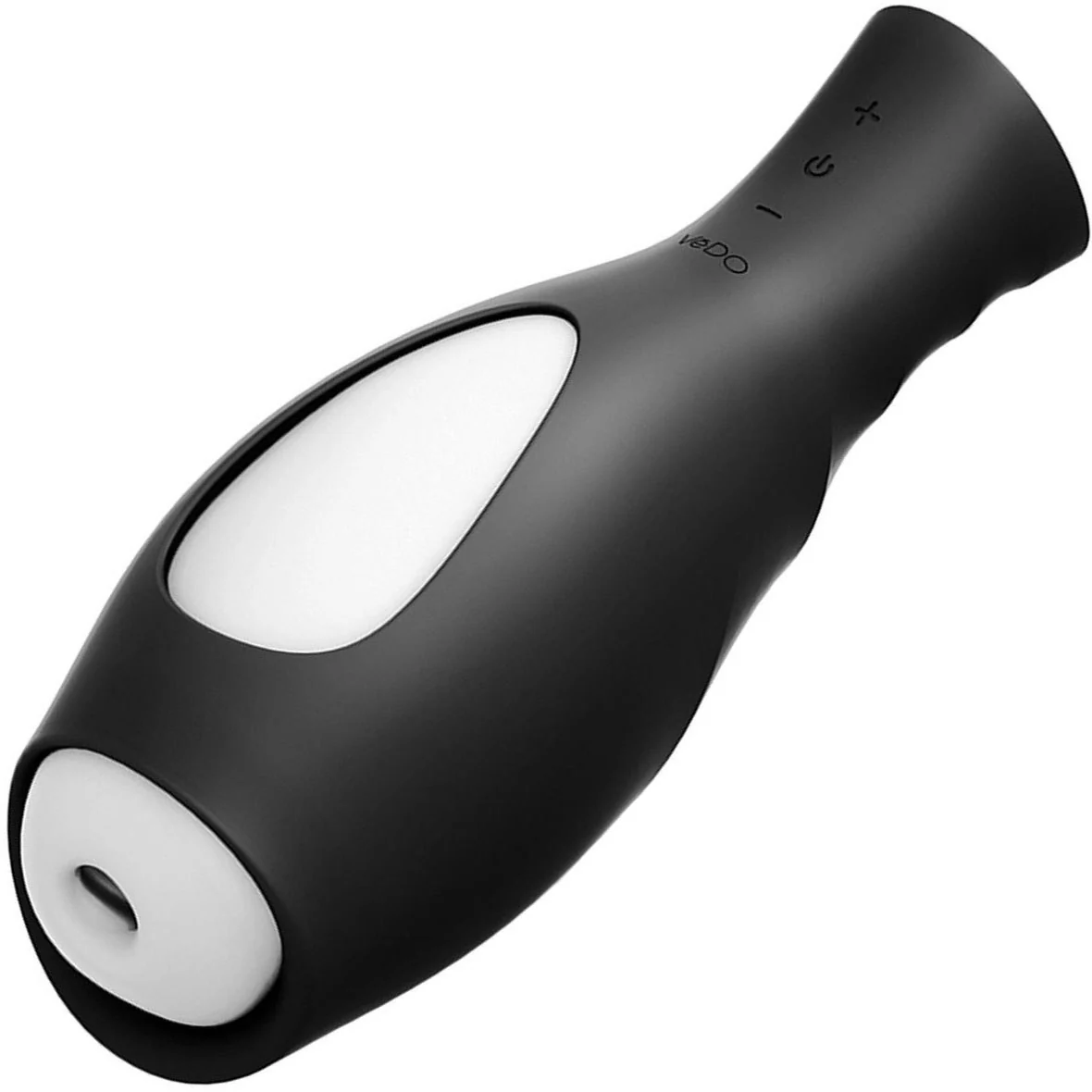 TORPEDO Rechargeable Vibrating Glow In The Dark Penis Stroker By VeDO