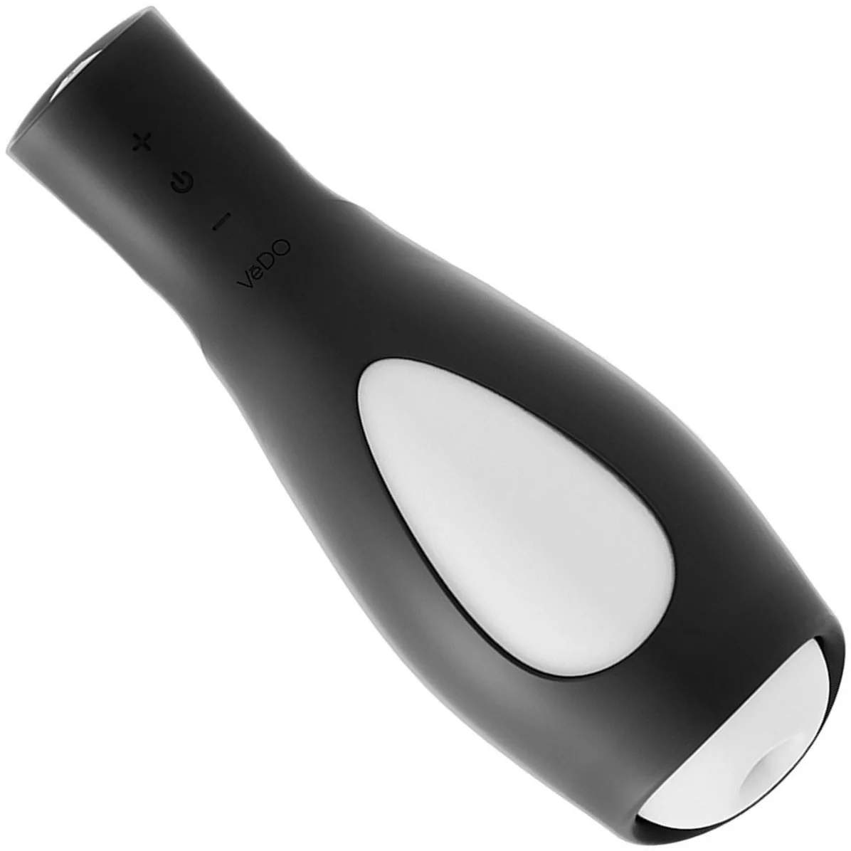 TORPEDO Rechargeable Vibrating Glow In The Dark Penis Stroker By VeDO - Image 2
