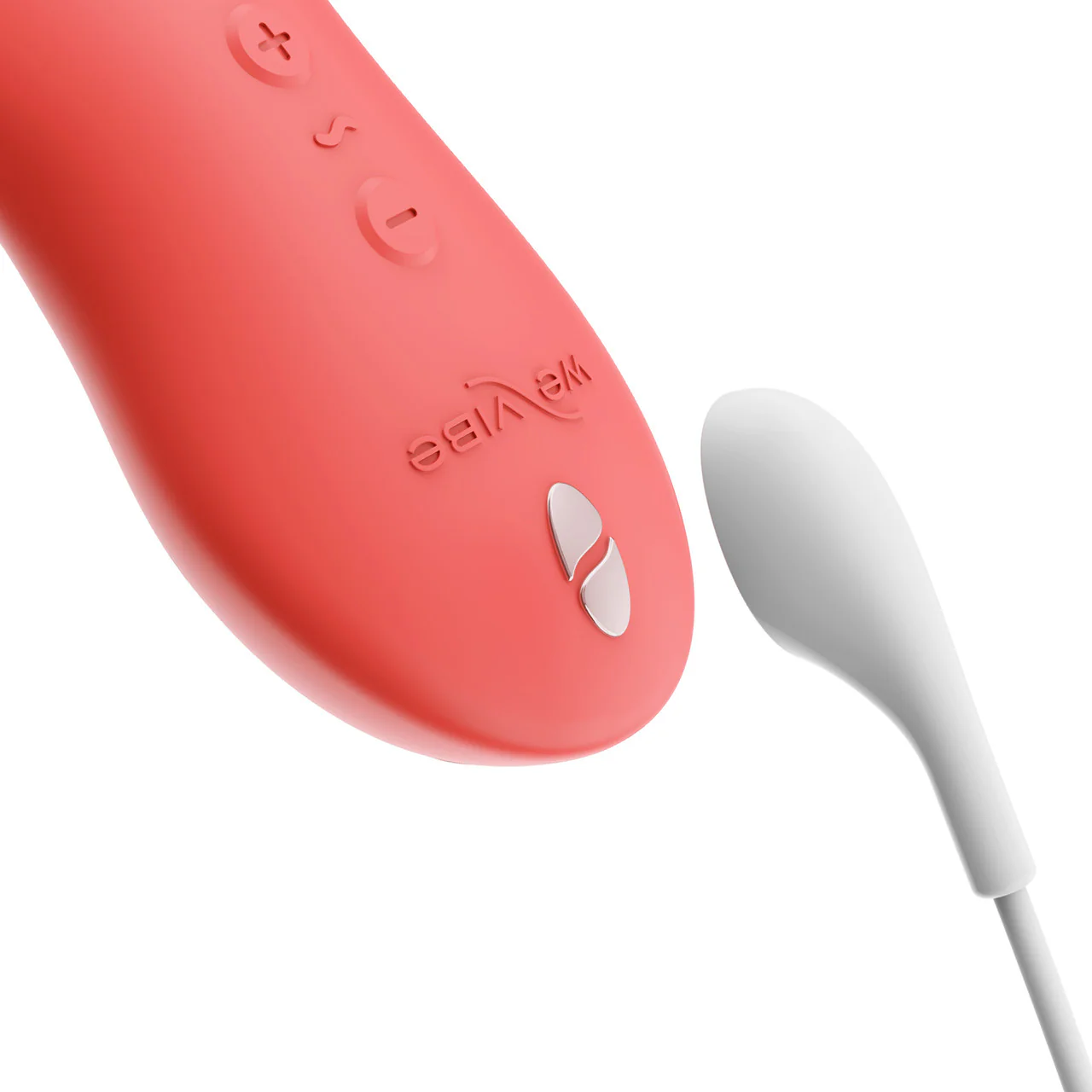 Touch X By We-Vibe Waterproof Rechargeable Silicone Lay-On Vibrator - Crave Coral - Image 6
