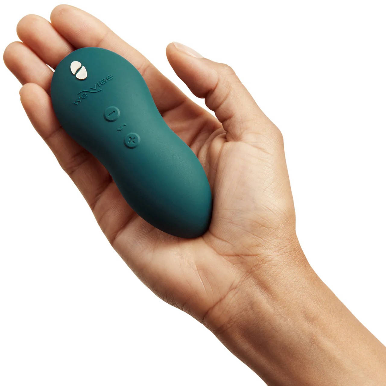 Touch X By We-Vibe Waterproof Rechargeable Silicone Lay-On Vibrator - Green Velvet - Image 3