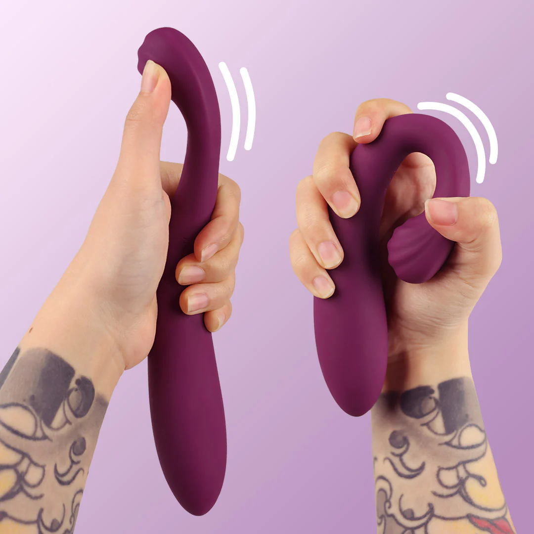Tracy's Dog OG 3 Clitoral Sucking Vibrator With Pleasure Air & G-Spot Vibration - Purple - Image 6
