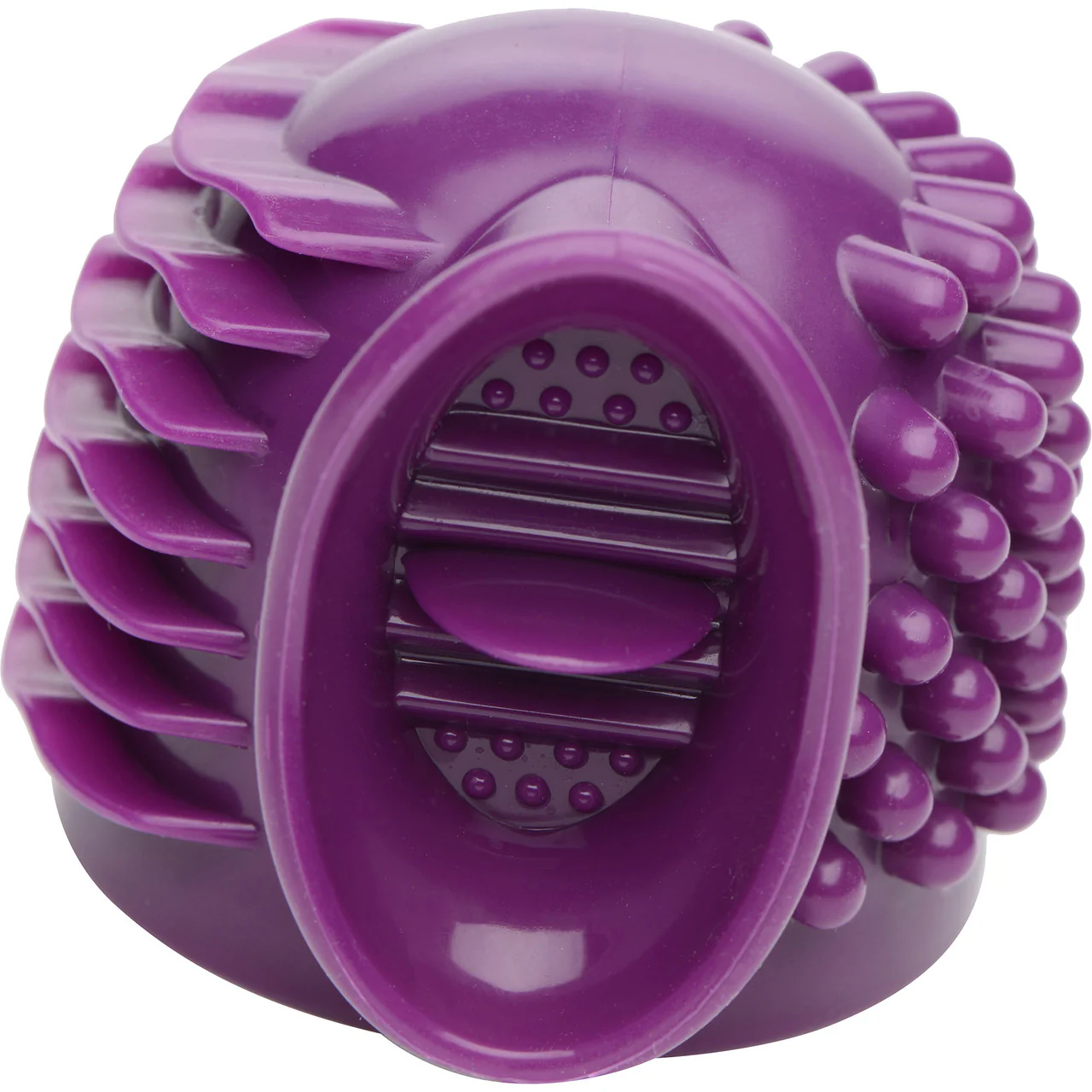 Triple Thrill 3 in 1 Silicone Wand Massager Attachment by Wand Essentials - Purple - Image 3