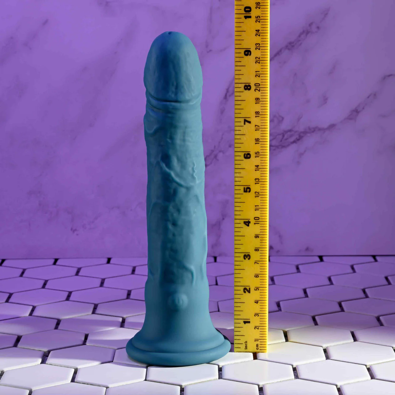 Tsunami Rechargeable Waving & Vibrating Silicone Suction Cup Dildo With Remote By Evolved Novelties - Image 12