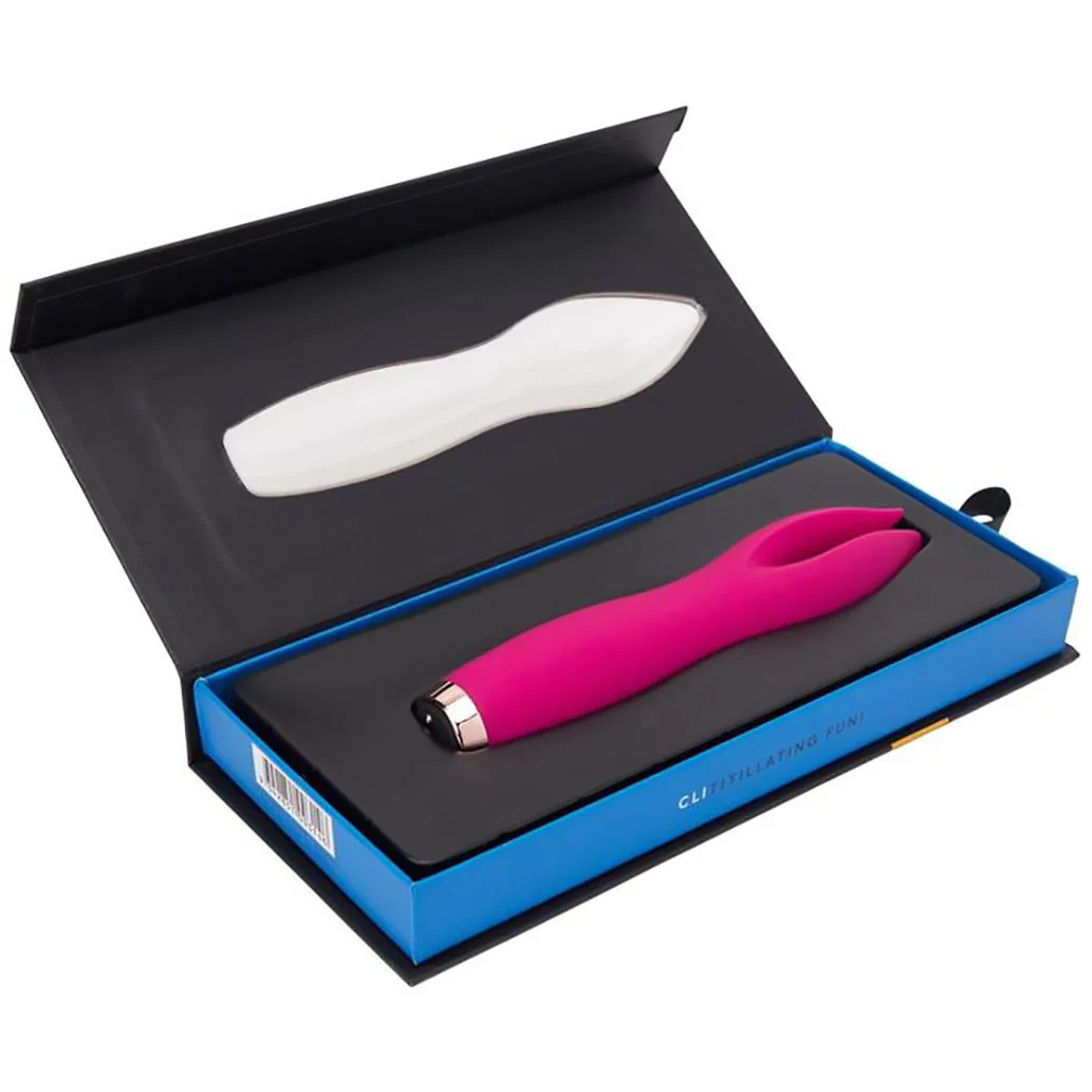 Tulip Rechargeable Silicone Waterproof Clitoral Vibrator By Nu Sensuelle - Magenta - Image 3