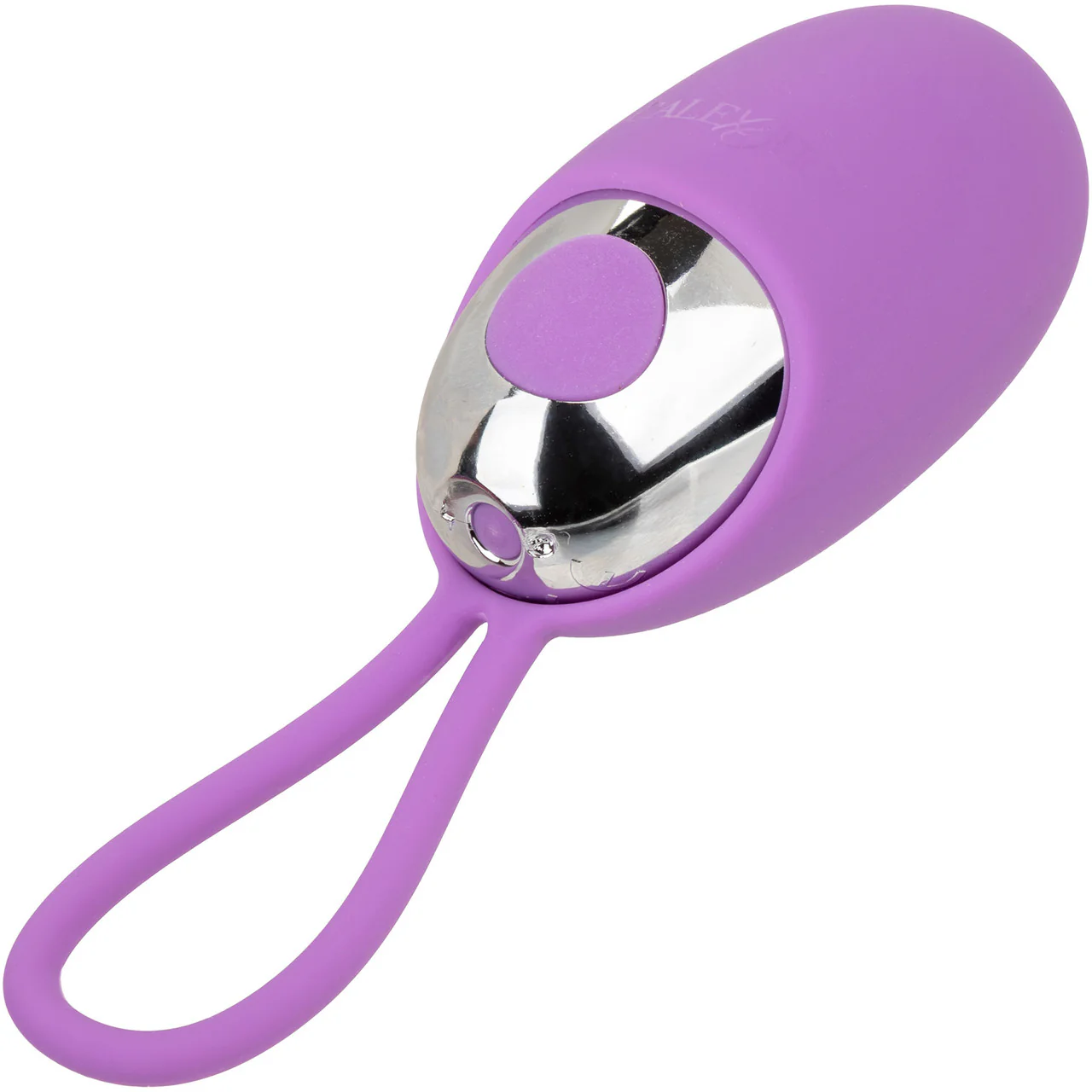 Turbo Buzz Bullet With Removable Silicone Sleeve - Rechargeable Vibrator By CalExotics - Purple - Image 3