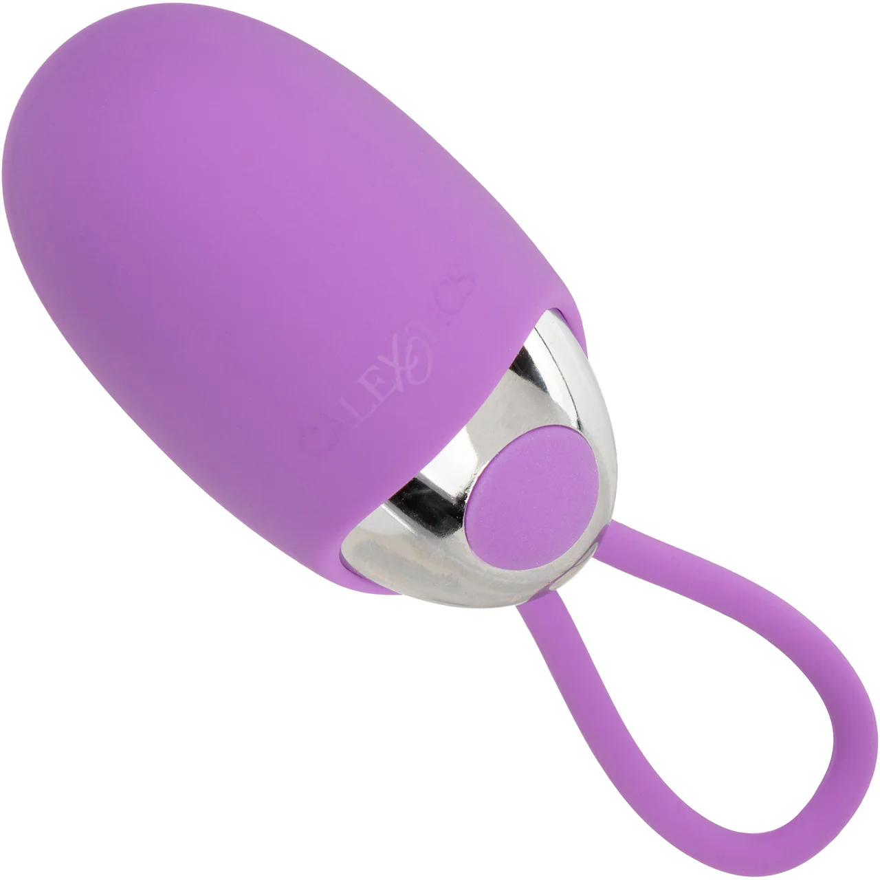 Turbo Buzz Bullet With Removable Silicone Sleeve - Rechargeable Vibrator By CalExotics - Purple - Image 4