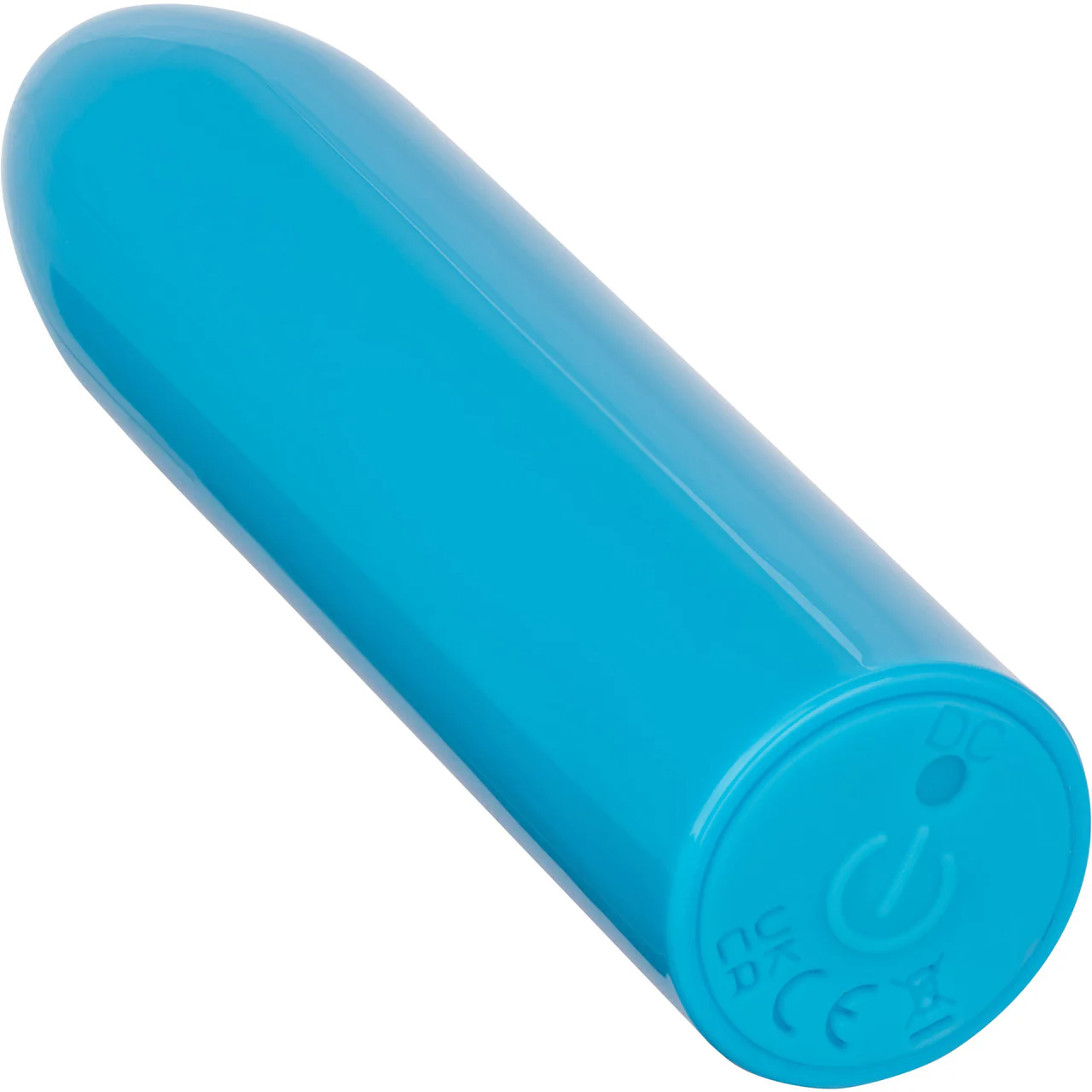 Turbo Buzz Classic Bullet Rechargeable Waterproof Vibrator By CalExotics - Blue - Image 4
