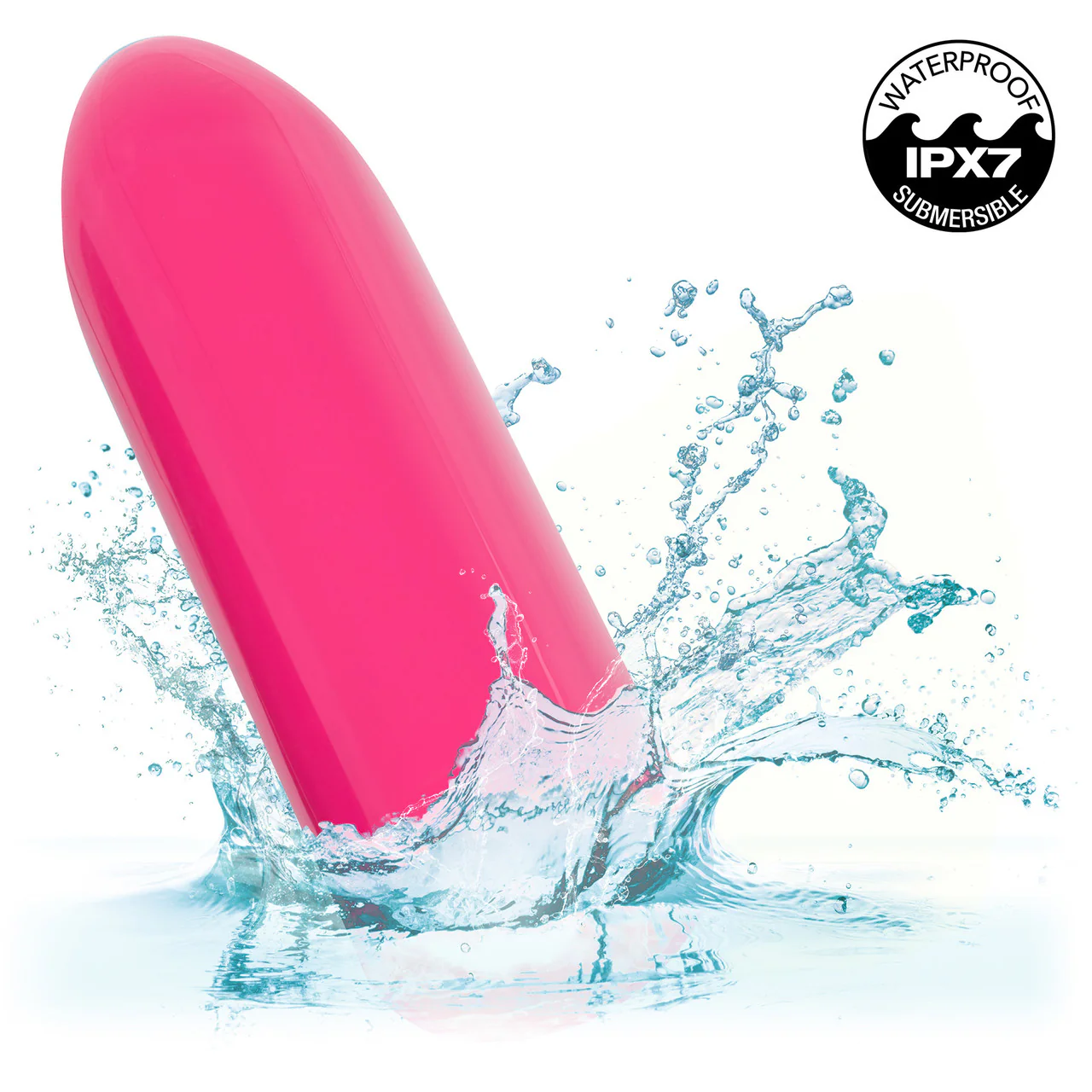 Turbo Buzz Classic Bullet Rechargeable Waterproof Vibrator By CalExotics - Pink - Image 6