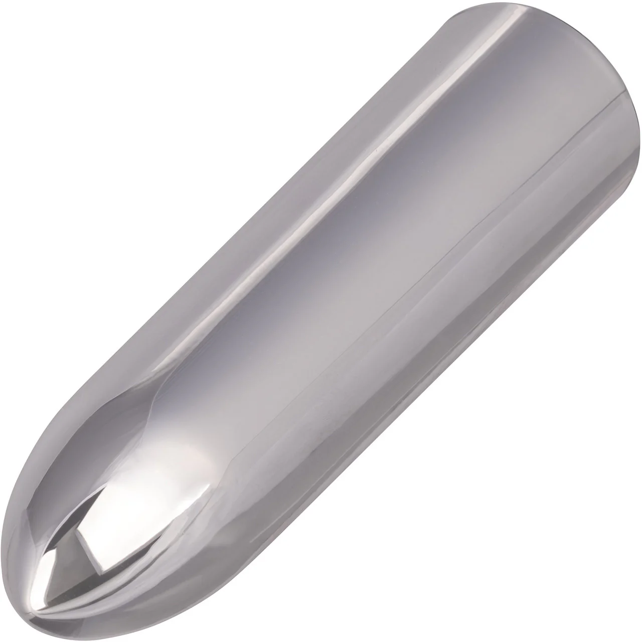 Turbo Buzz Classic Bullet Rechargeable Waterproof Vibrator By CalExotics - Silver - Image 3