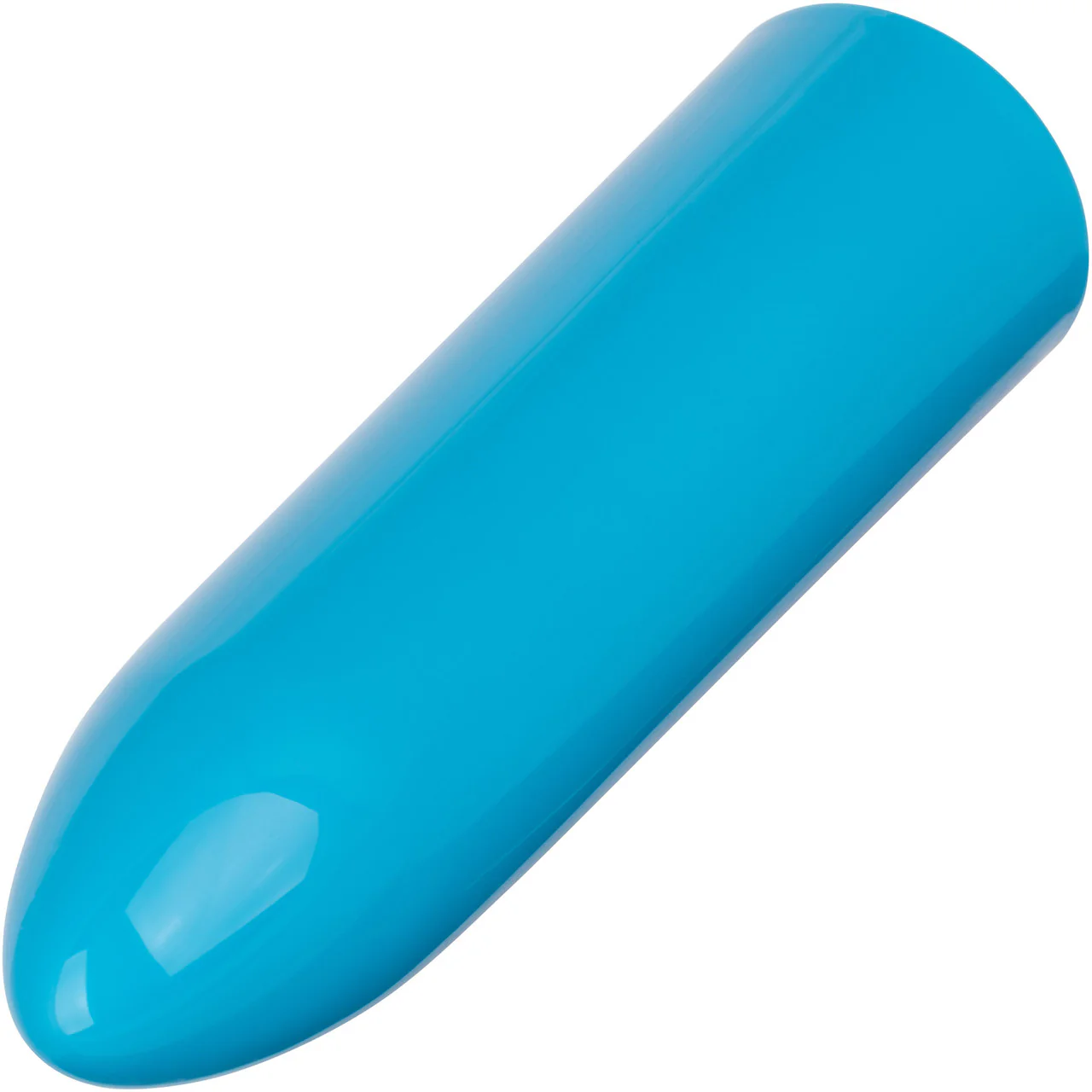 Turbo Buzz Classic Mini Bullet Rechargeable Waterproof Vibrator By CalExotics - Blue - Image 3