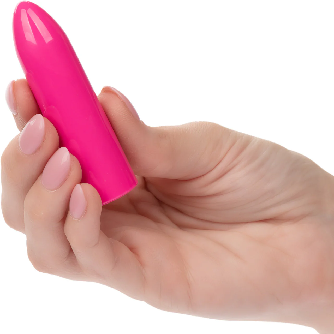 Turbo Buzz Classic Mini Bullet Rechargeable Waterproof Vibrator By CalExotics - Pink - Image 2