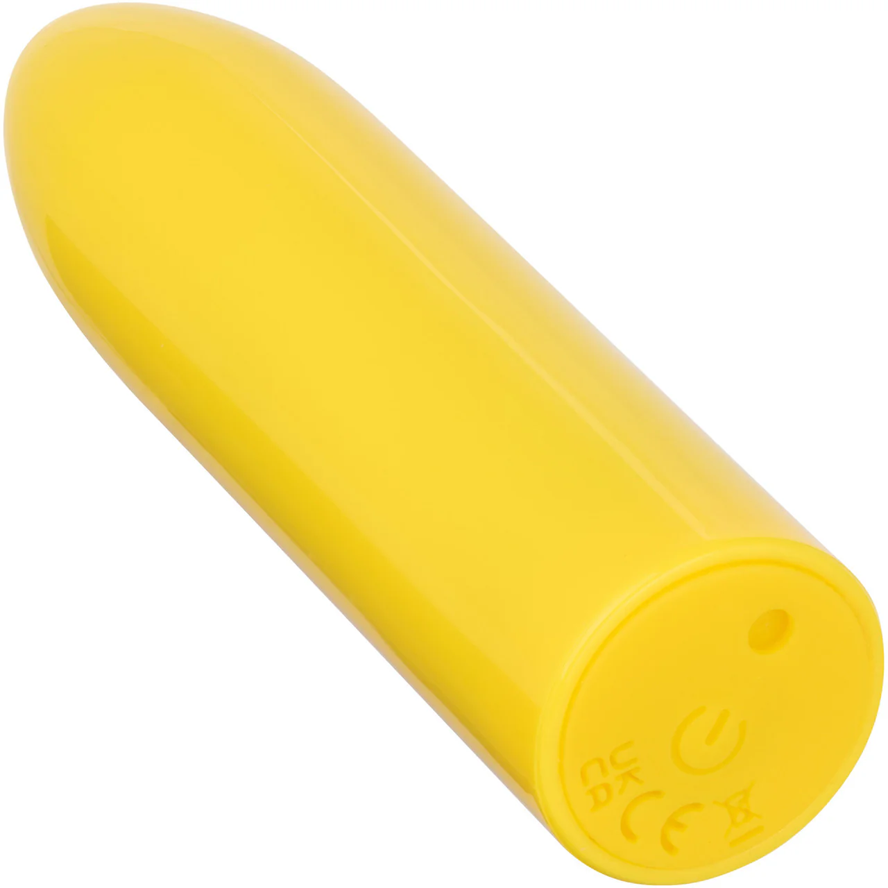 Turbo Buzz Classic Mini Bullet Rechargeable Waterproof Vibrator By CalExotics - Yellow - Image 4