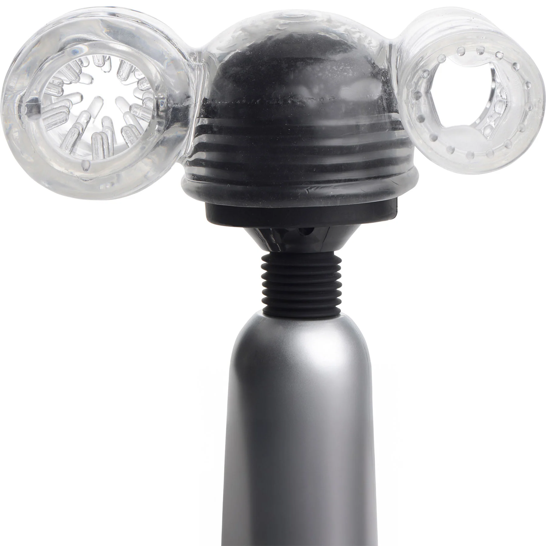 Twin Turbo Strokers 2 in 1 Wand Attachment By Wand Essentials - Image 4