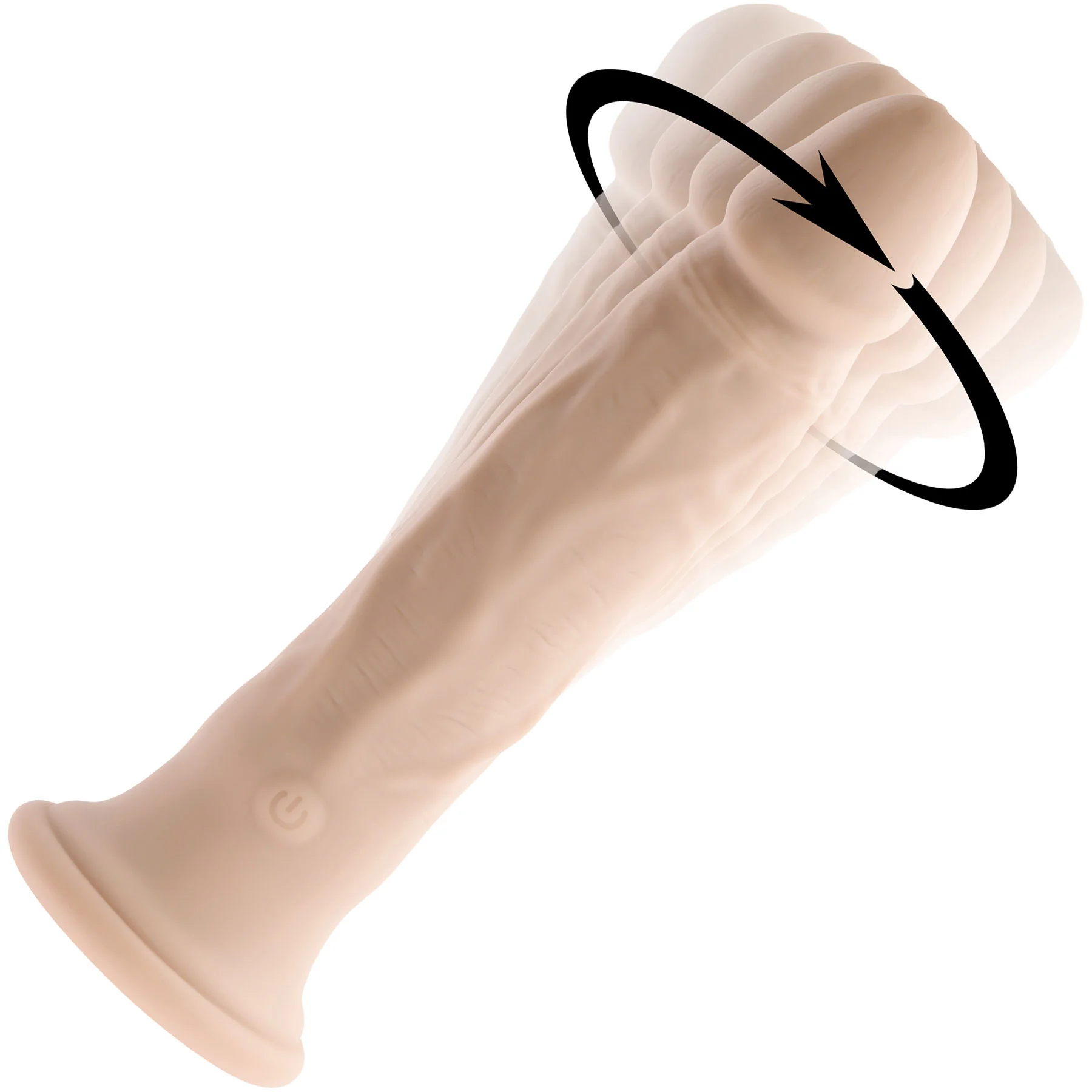 Twirl Jam Silicone Rechargeable Vibrating Suction Cup Dildo With Remote Control By Evolved Novelties - Image 10