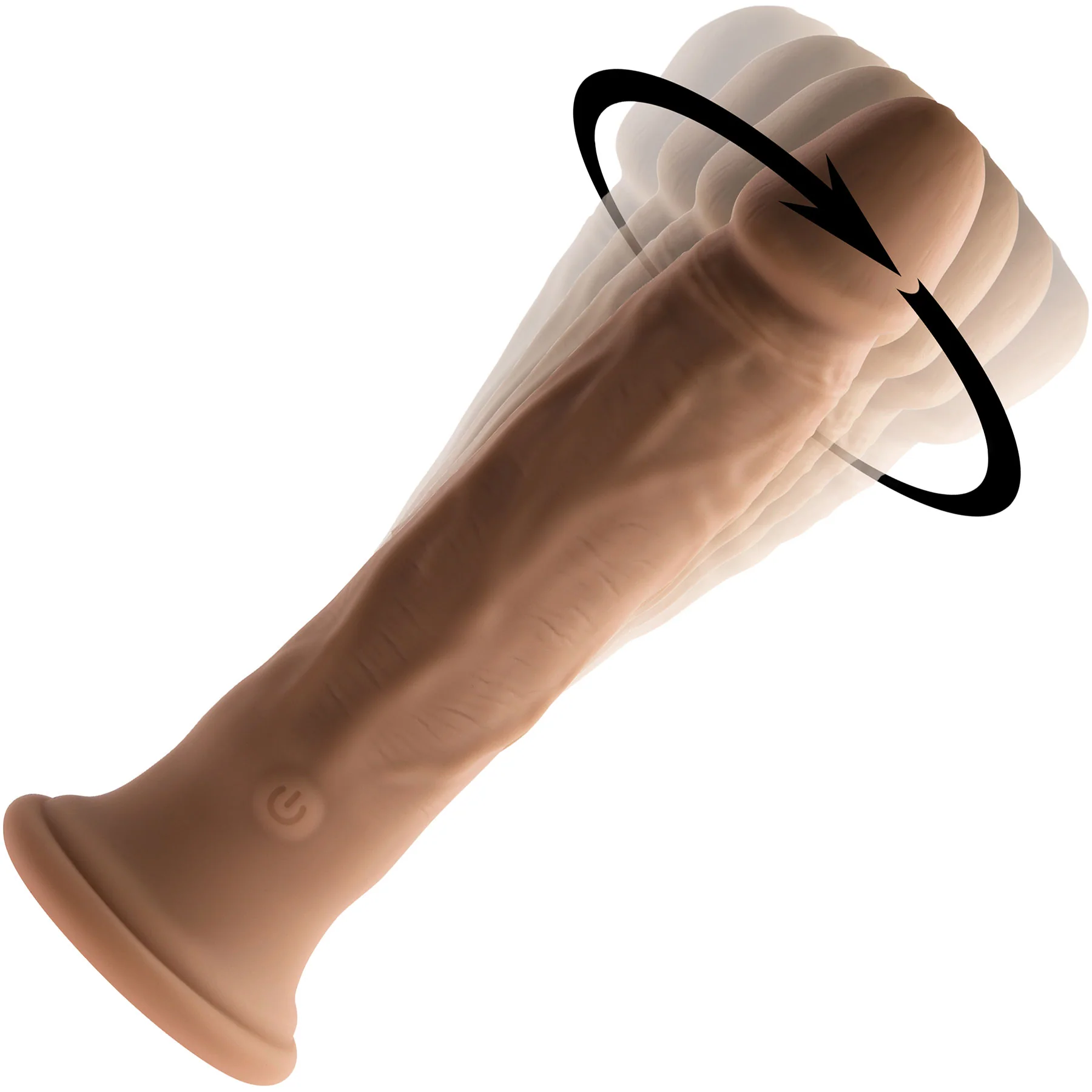Twirl Jam Silicone Rechargeable Vibrating Suction Cup Dildo With Remote Control By Evolved Novelties - Image 11