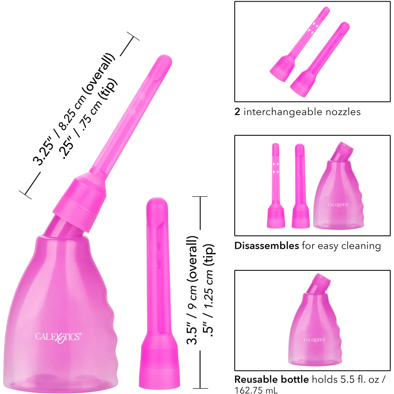 Ultimate Douche Hygienic Cleaning System by CalExotics - Purple - Image 5