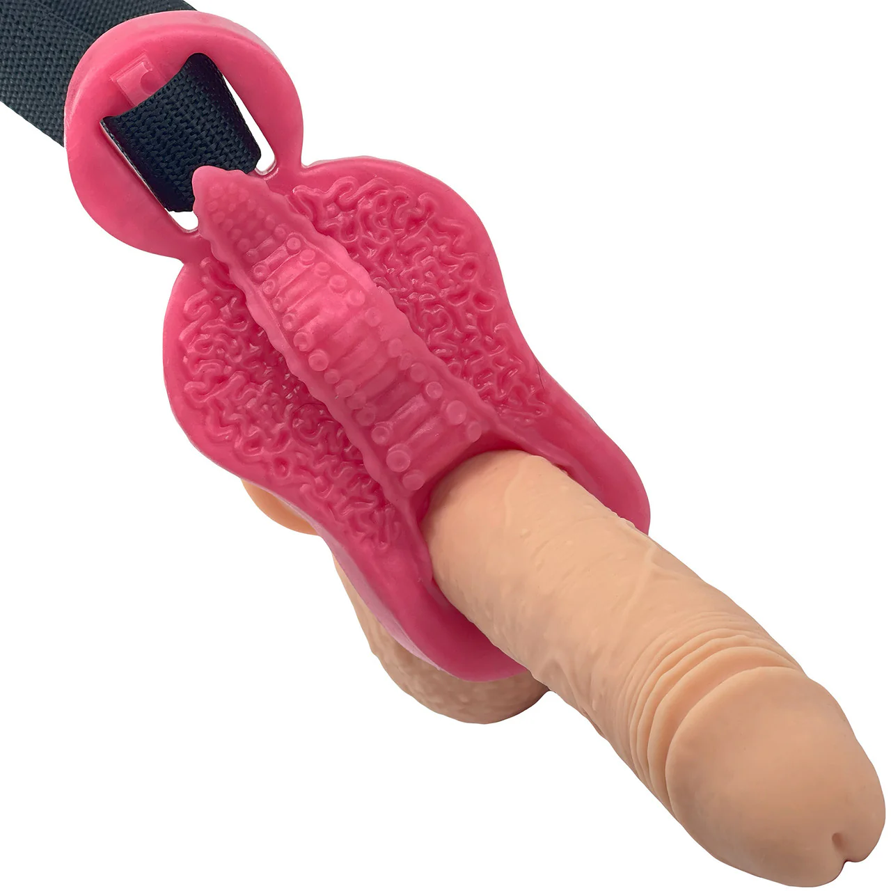 Uncover Creations Tentacle Grinder Cock Ring - Red Fusion - Image 4