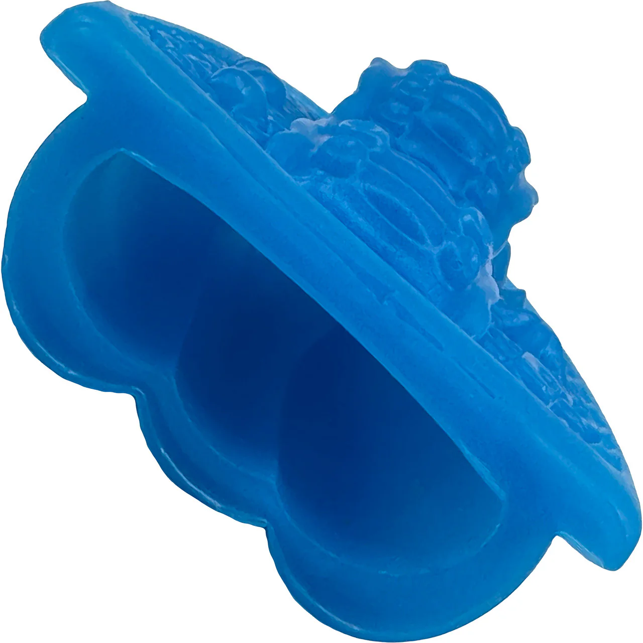 Uncover Creations The Handheld Tentacle Grinder II Silicone Grinding Toy - Electric Blue - Image 4