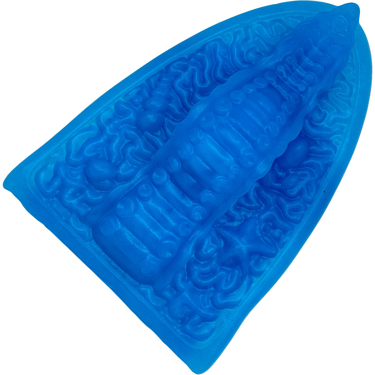Uncover Creations The Handheld Tentacle Grinder II Silicone Grinding Toy - Electric Blue - Image 6