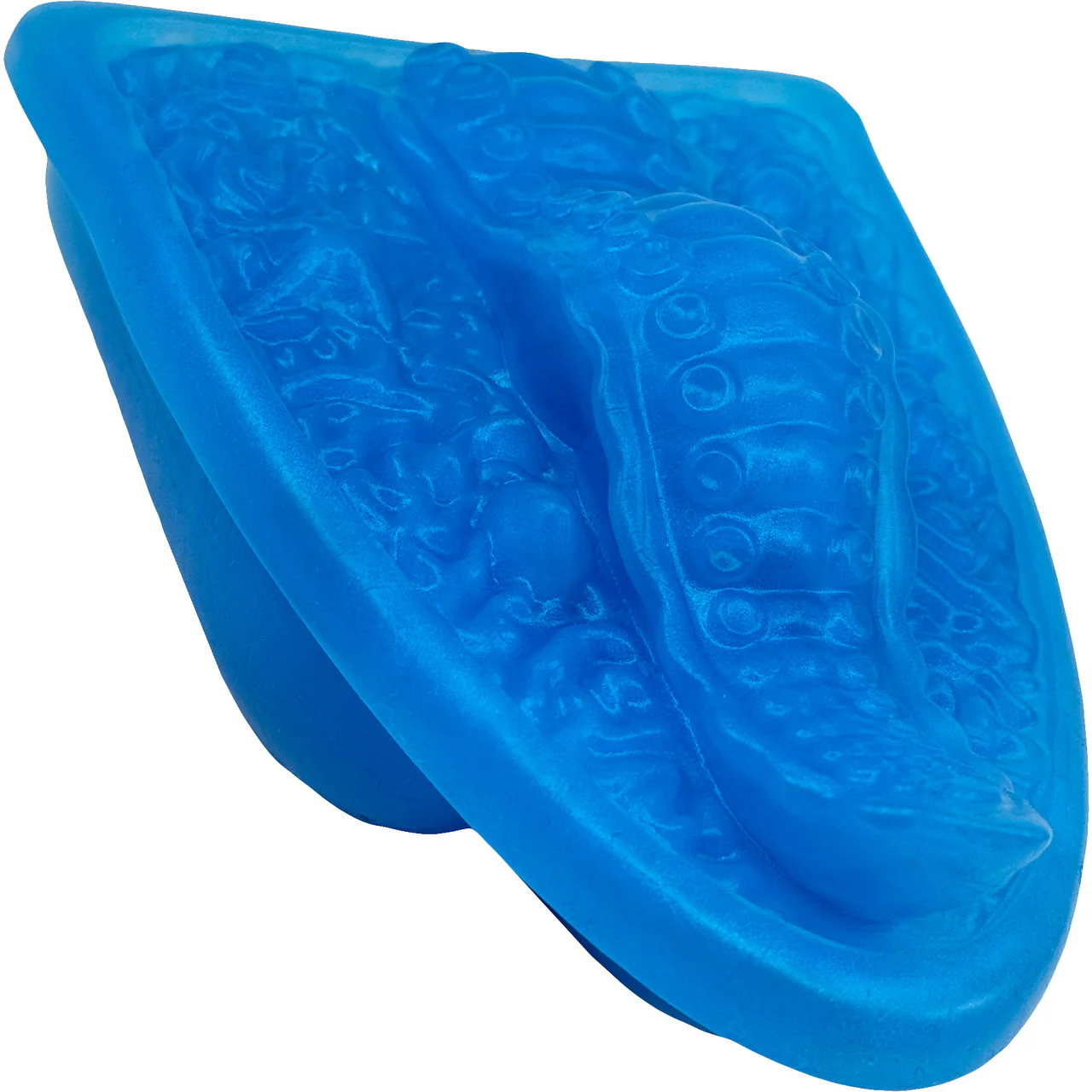 Uncover Creations The Handheld Tentacle Grinder II Silicone Grinding Toy - Electric Blue - Image 7