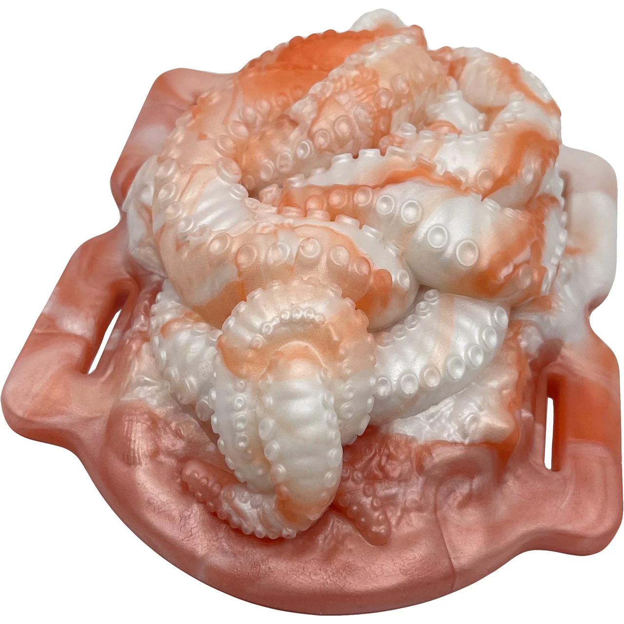 Uncover Creations The Tentacle Grinder Silicone Grinding Toy - Marble Firelight - Image 12