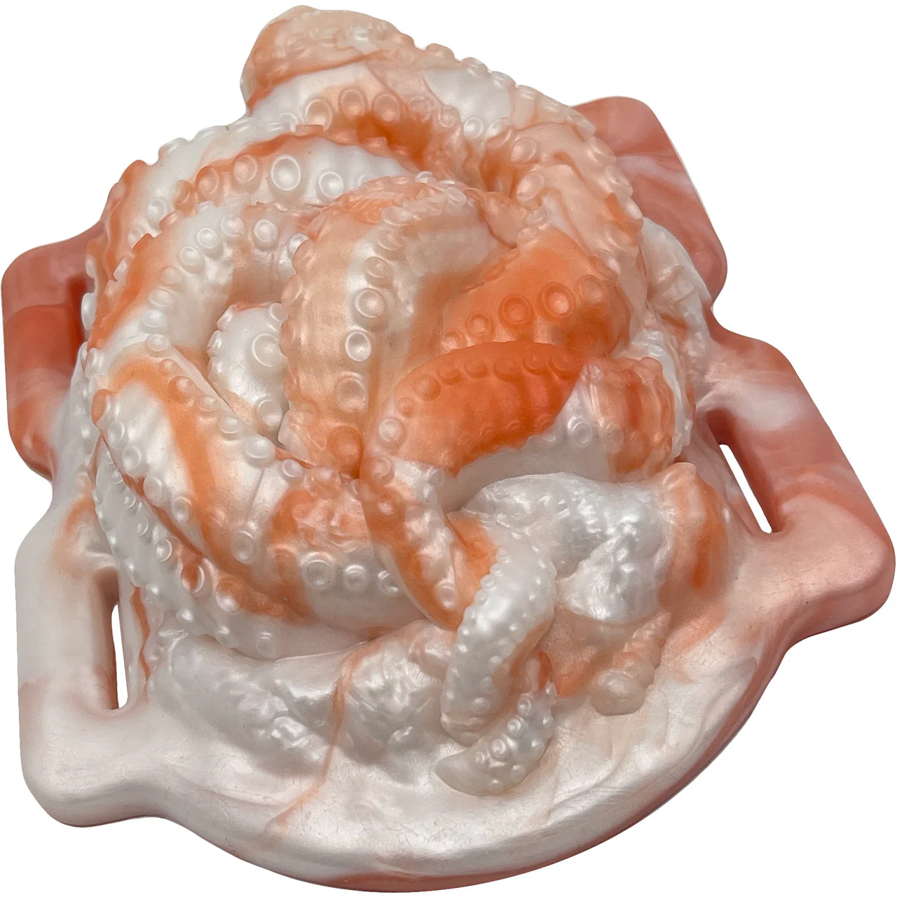 Uncover Creations The Tentacle Grinder Silicone Grinding Toy - Marble Firelight - Image 13