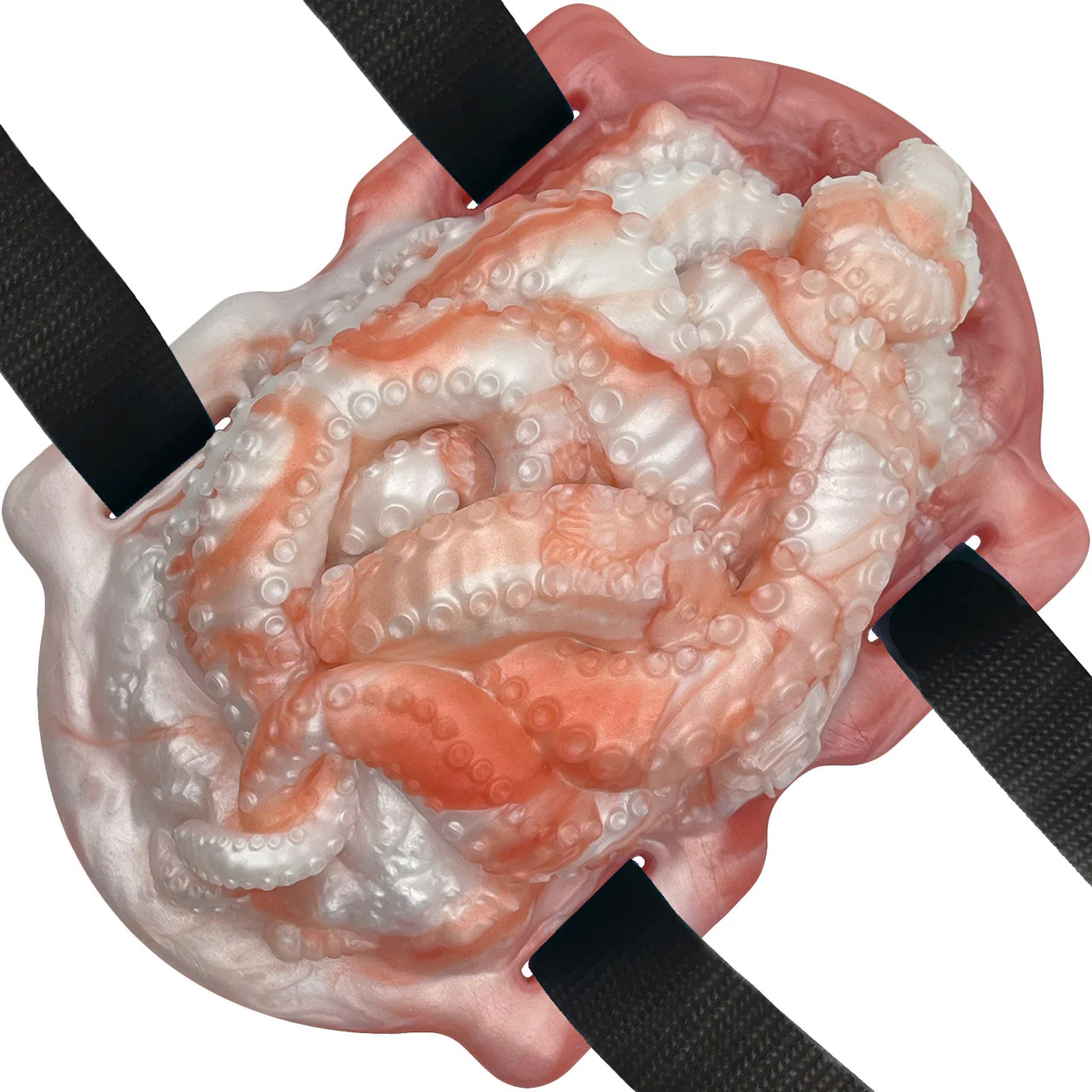 Uncover Creations The Tentacle Grinder Silicone Grinding Toy - Marble Firelight - Image 3