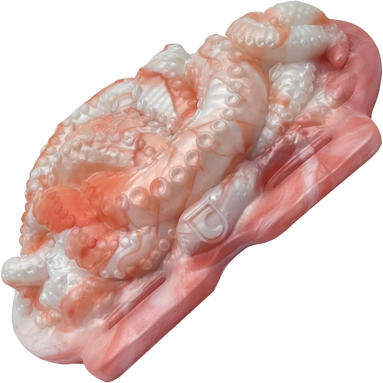 Uncover Creations The Tentacle Grinder Silicone Grinding Toy - Marble Firelight - Image 7