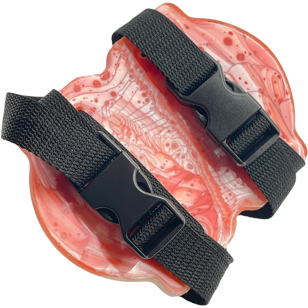 Uncover Creations The Tentacle Grinder Silicone Grinding Toy - Marble Firelight - Image 9