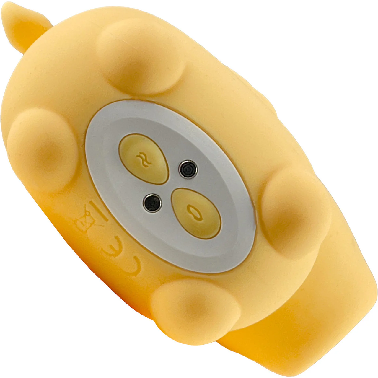 Unihorn Bean Blossom Flicking Silicone Clitoral Vibrator - Yellow - Image 13