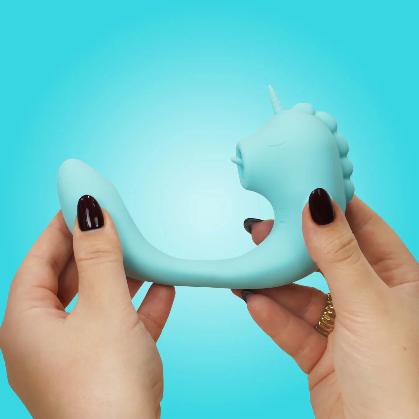 Unihorn C-Horse Ocean Peak Licking Silicone Clitoral Vibrator - Image 4
