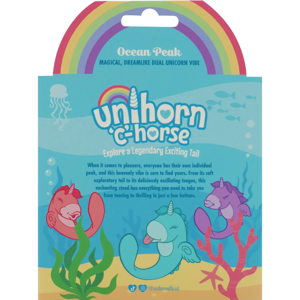 Unihorn C-Horse Ocean Peak Licking Silicone Clitoral Vibrator - Image 9