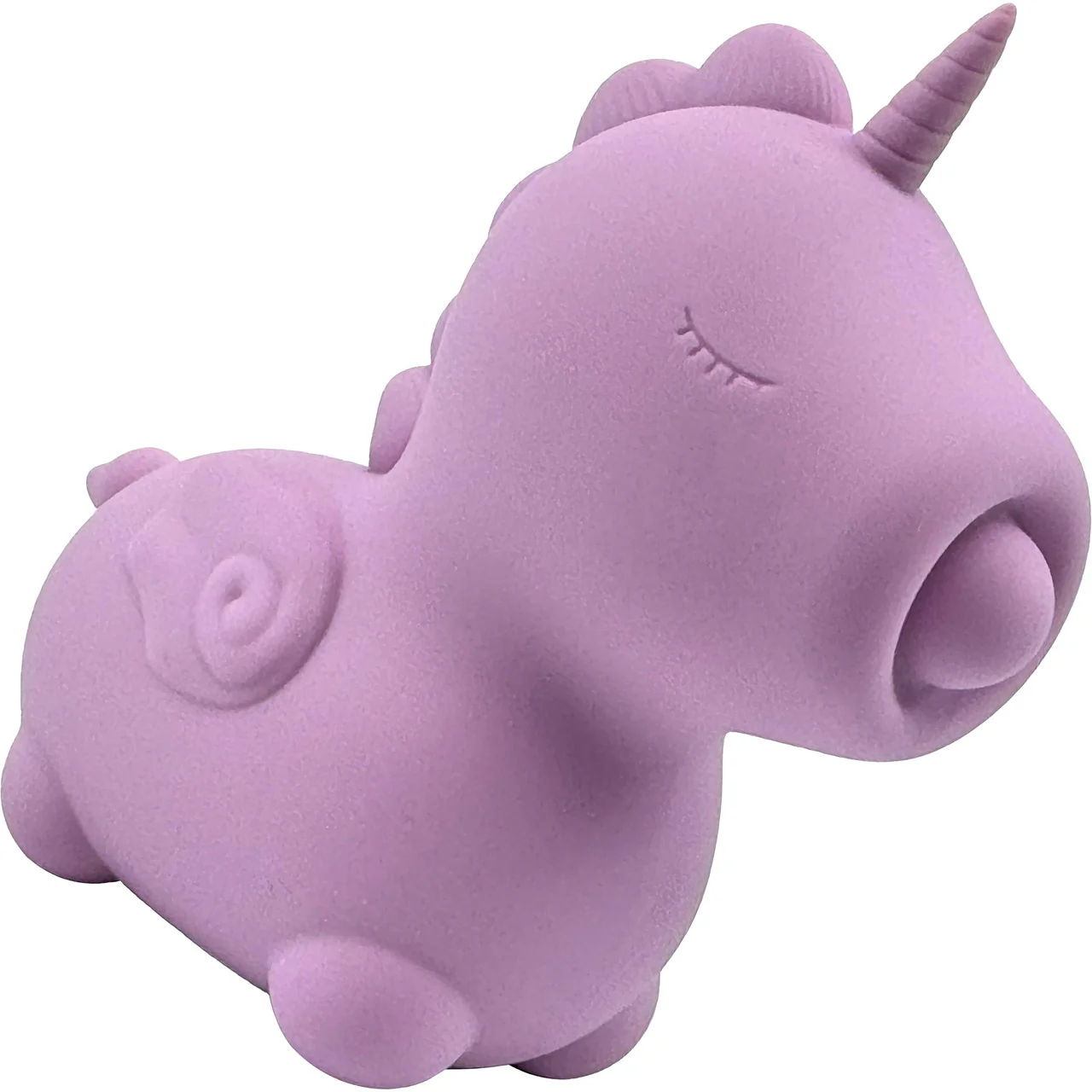 Unihorn Karma Lilac Massaging Silicone Clitoral Vibrator - Purple - Image 4