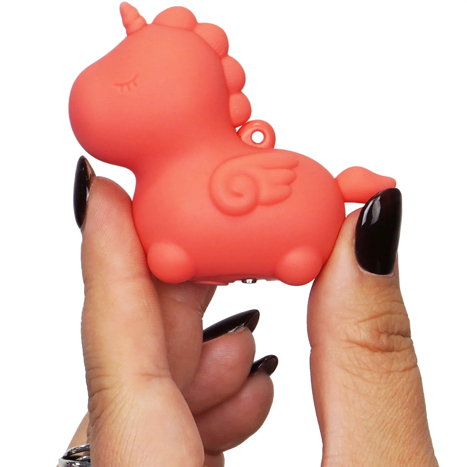 Unihorn Mini Peachy Pony Rechargeable Silicone Clitoral Vibrator - Image 4