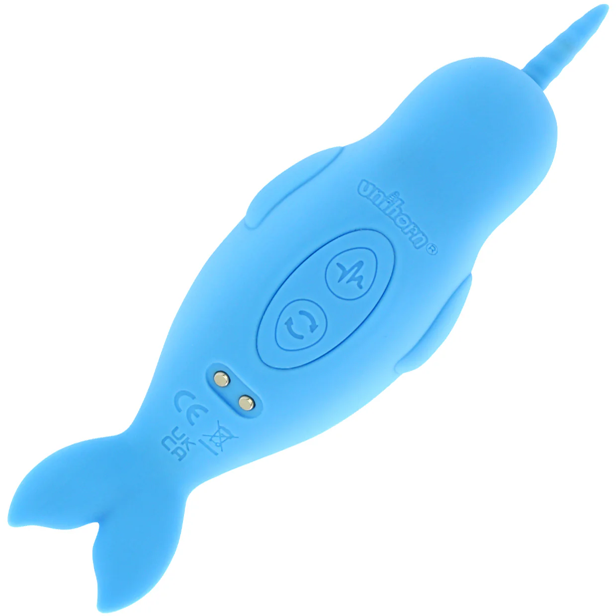 Unihorn Of The Sea Neigh Mo The Narwhal Silicone Clitoral Vibrator - Image 11