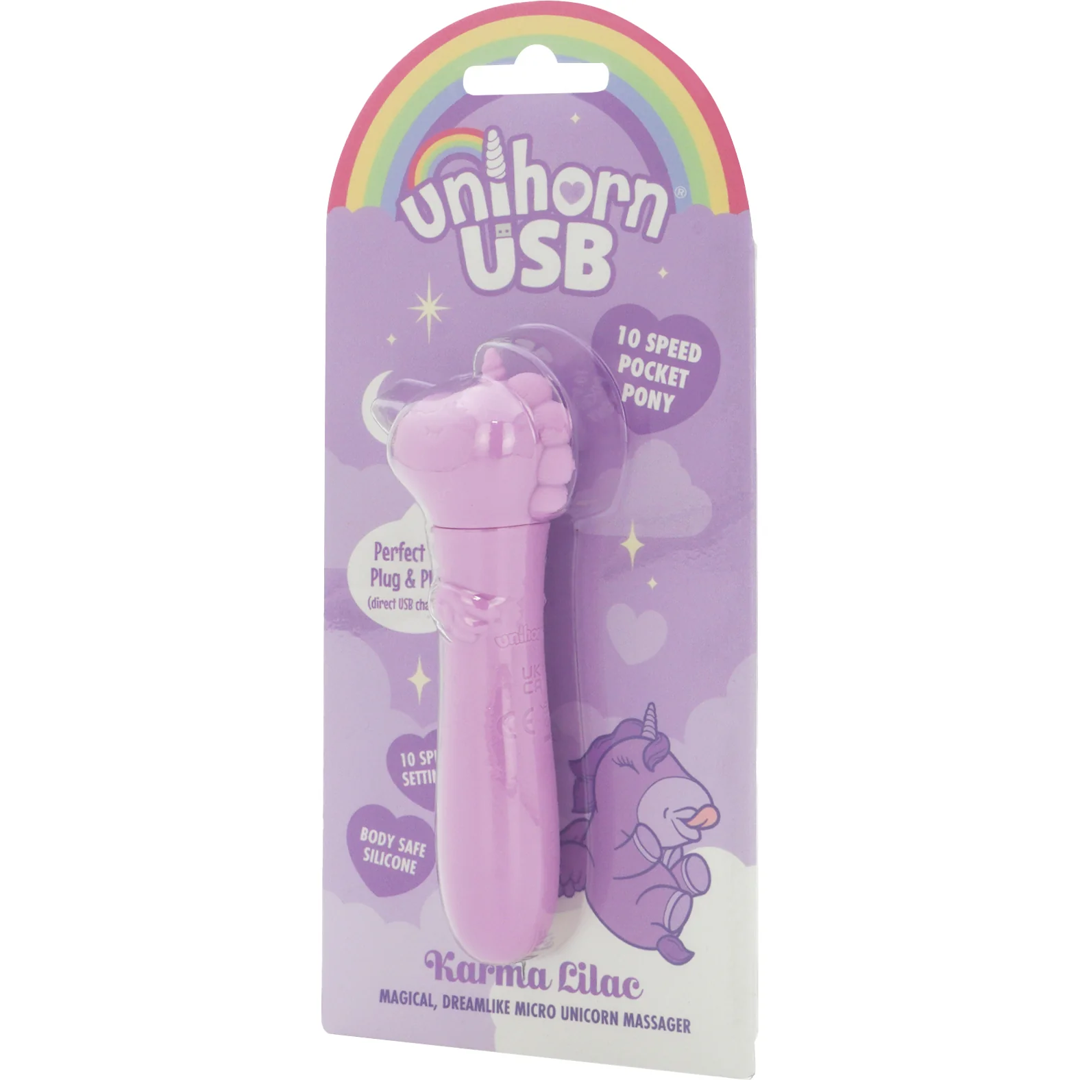 Unihorn USB Rechargeable Silicone Bullet Vibrator - Image 13