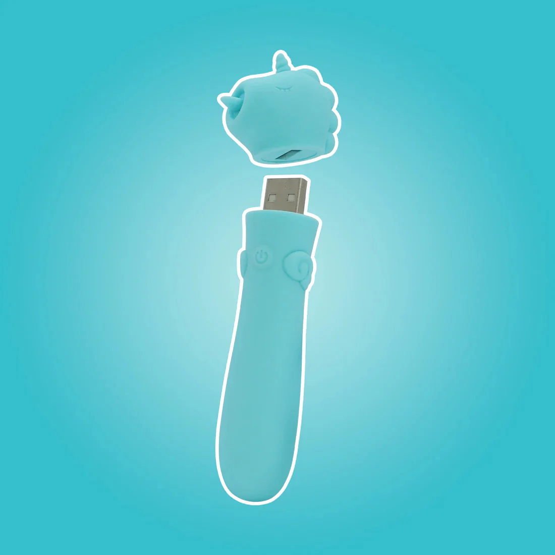 Unihorn USB Rechargeable Silicone Bullet Vibrator - Image 18