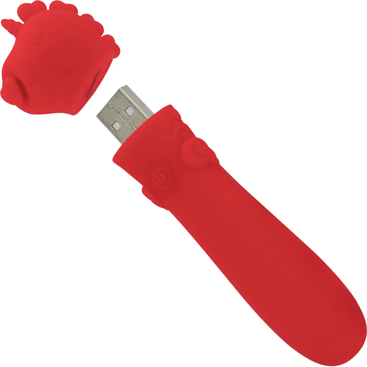 Unihorn USB Rechargeable Silicone Bullet Vibrator - Image 5